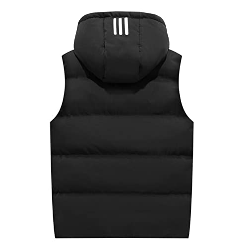 SUWALI Men's Outerwear Vests, Couple Jacket Vest Autumn and Winter Camouflage Sleeveless Jacket Warm Large Size Vest Double-sided Jacket - Image 5