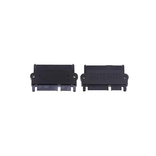 Adaptador SFF-8482 S/AS a SATA ángulo 180 grados miniatura 2