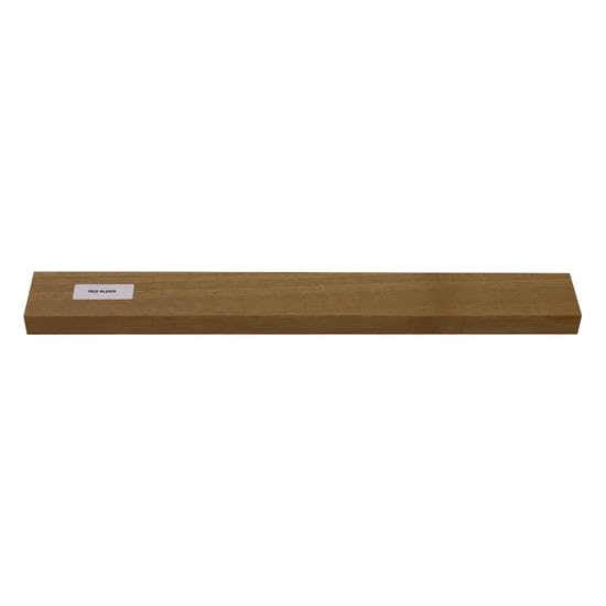 Exotic Wood Zone Alder, 3/4" x 3" x 12" Lumber - Perfect for Woodworking, DIY Projects, and Cutting Board Blanks (Pack of 4)
