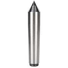 Hilitand MT4 Dead Center 40Cr Steel Dead Center, 60 Degree Point for Lathe, Milling, Drilling Machines