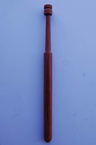 ENCAJE 50 BOLILLOS DE BUBINGA DE 15 CM DELGADOS PUNTA REDONDA