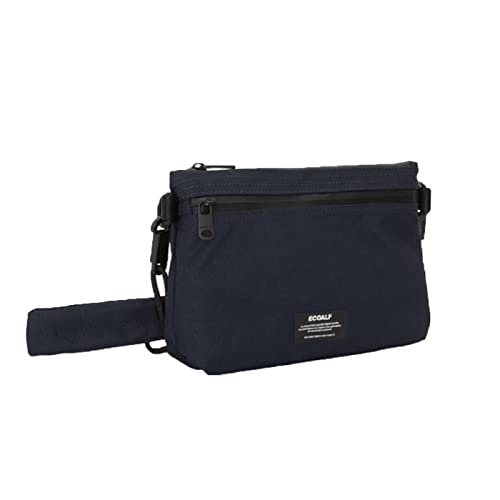 Sac ECOALF LUPITA Navy avec bandoulière ergonomique et grand zip