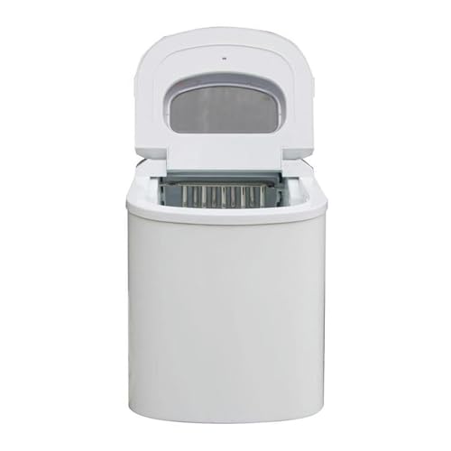 Máquina portátil para hacer hielo de sobremesa AMNOOL, 22 W, produce 27 libras diarias de cubos de hielo (Color: A) miniatura 4