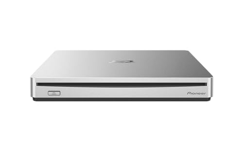 Pioneer BDR-XS07TS 6x External Slim Portable Blu-ray Burner, mit HDMI, Laptop