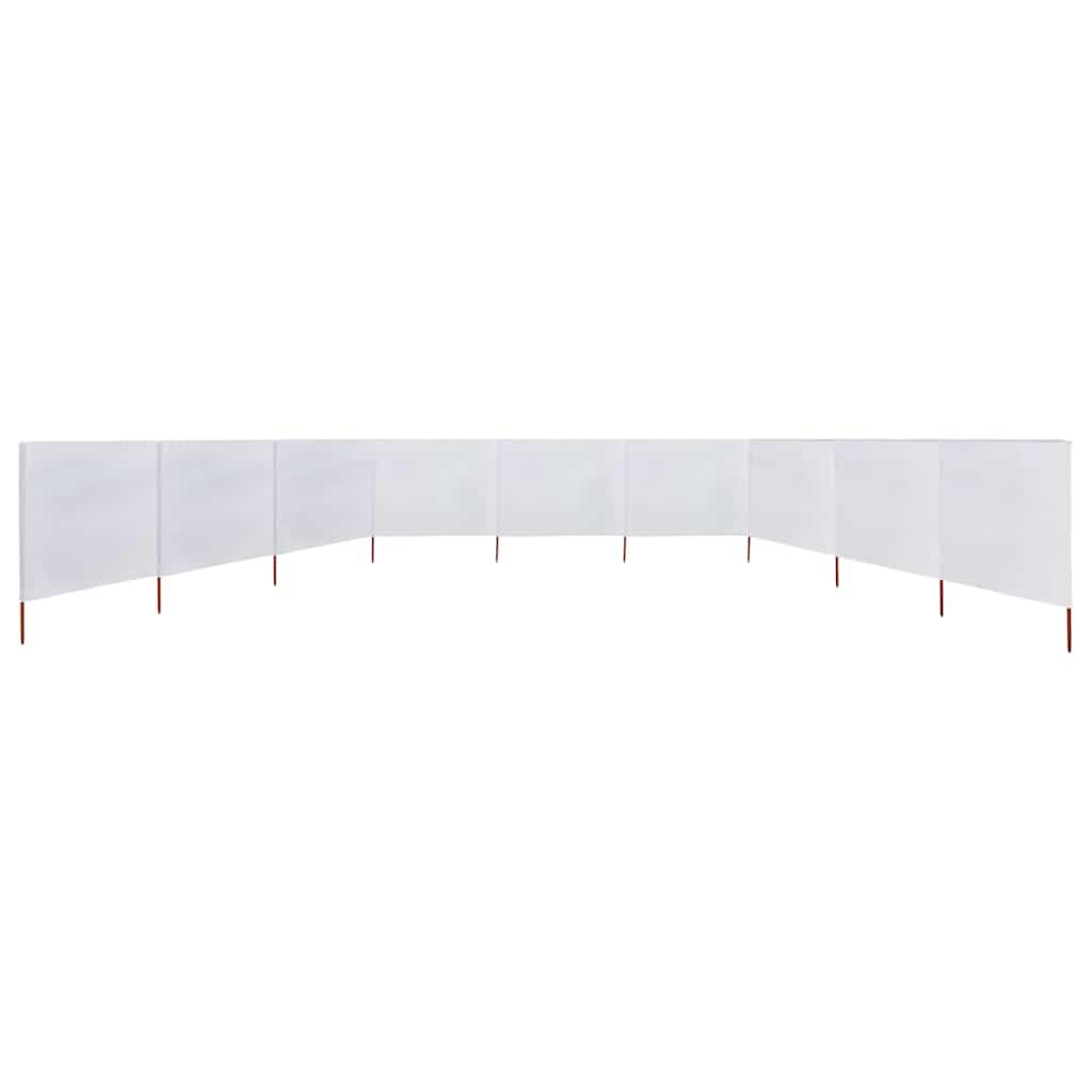 3-częściowa tkanina chroniąca przed wiatrem 400 x 120 cm, zielona, składana, z drewnianymi słupkami z włókniny, do ogrodu, na balkon