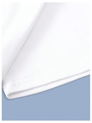 Men's Letter Graphic Tee Shirt Short Sleeve Crew Neck Cool Baggy Shirts3