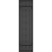 Ekena Millwork Lifetime Vinyl LJ4S14X04300BL Standard Four Board Joined, Board-n-Batten Vinyl Shutters, w/Installation Shutter-Lok's & Matching Screws (Per Pair), 14