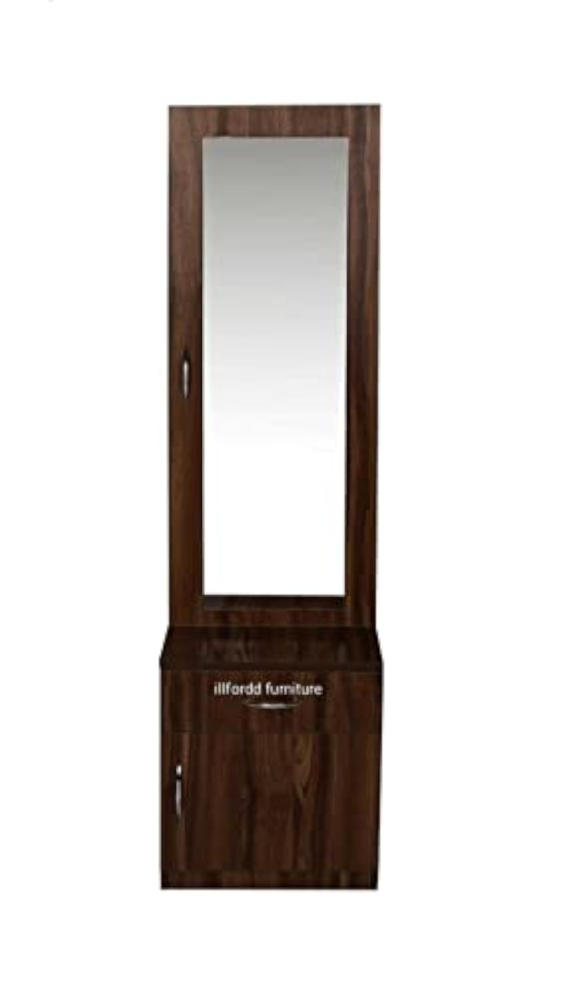 Dressing Table with Mirror and Storage Cupboard