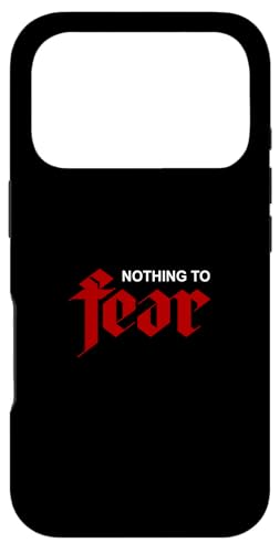 }[ bh o[KfB J[ Nothing To Fear bh o[KfB X}zP[X iPhone 17 Pro p