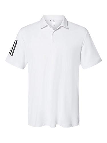 adidas - Floating 3-Stripes Sport Shirt - A480 - L - White/Black
