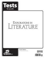 Explorations in Literature Tests Grade 7 4th Edition 160682595X Book Cover