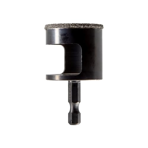 Scie cloche diamantée Spyder 38mm arbre hexagonal pour carrelage maçonnerie