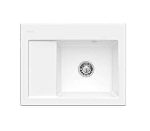 Villeroy & Boch VB-3313 01 RW SUBWAY 45 COMPACT Spülbecken, Stone White
