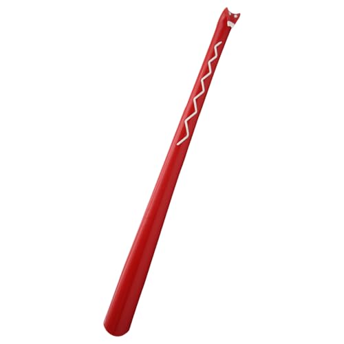 Calzador extendido – Accesorio De Arranque De Mango Largo De 85G, Herramienta De Agarre Cómodo, Ayuda Para Vestir Duraderos, Soporte De Calzado Multifuncional | Dispositivo De Puerto, rojo, Se référer