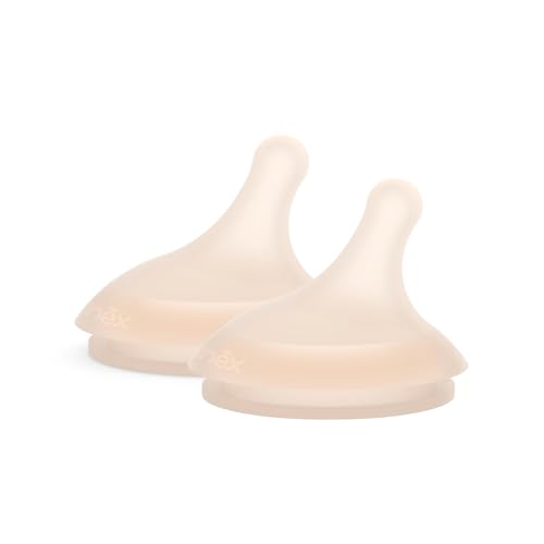 Suavinex, Confezione da 2 Tettarelle per Biberon Anti-Coliche Zero Zero, Flusso Lento (S), Lascia passare poco liquido, Flusso ideale per Latte o Acqua, +0 Mesi, Light