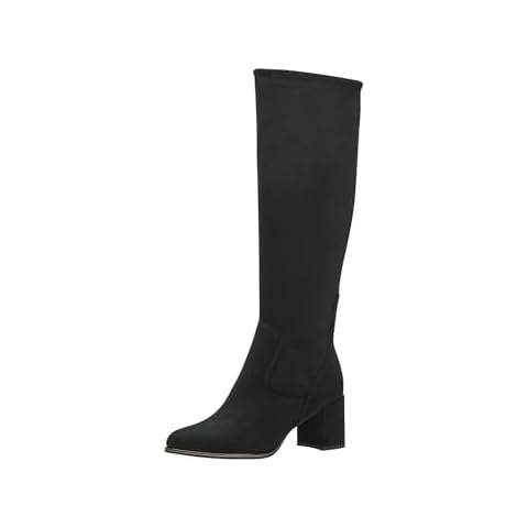 MARCO TOZZI Women's Block Heel Long Boots Cover