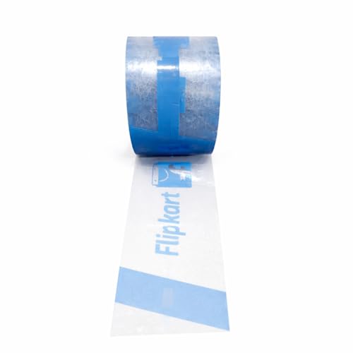 Image of flip kart Packing tape | Pack of 6 Rolls | 65 meter X 48 mm / 2 inch | Flip Kart packing material | Suitable for E-Commerce | Packing material for small busines. (