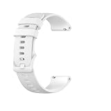 Cinturino For Orologio Adatto For Garmin Venu 3/3s/2/2s In Silicone For Vivoactive 3/4/4s/Forerunner 245(White Bundle,18mm universal)