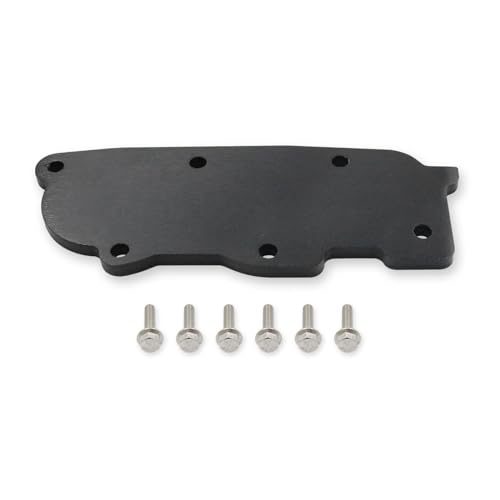 Placa acumuladora 4L80E con cubierta negra reforzada y pernos de alta resistencia