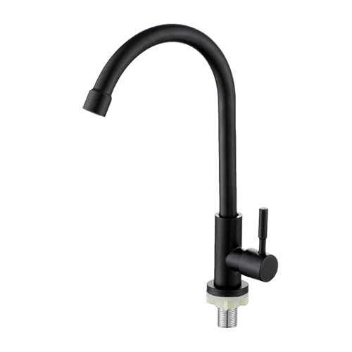 Grifo de Cocina, Grifo Cocina Acero Inoxidable, Grifo con Modo Columna de Agua, Apto para Cocina, Giratorio 360°