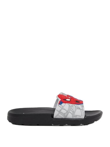 Styli Boys Spider-Man Character Slides Black 28