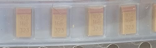 (10 PC) T491A105M016AT KEMET Compatible with Cap TANT 1UF 20% 16V 1206