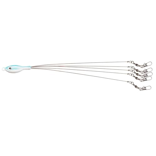 Cebo de pesca Alabama 4 piezas 21.5 cm 18 g miniatura 7