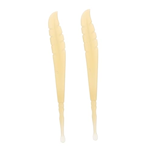 Beatifufu Ear Care Tool Set 2 Pack Soft Ear Spoon for Earwax Removal Gentle Cleaning Picks for Home Office Travel