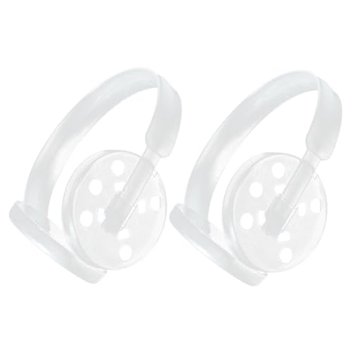 CIYODO 2 Pack Plastic Earmuff Frame Holder Diy Earmuff Frame Rack Simple Design for Winter Making