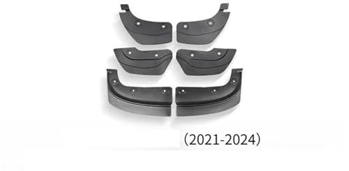 Bavettes Tesla Modèle Y 2021-2024 garde-boue remplacement caché extérieur auto
