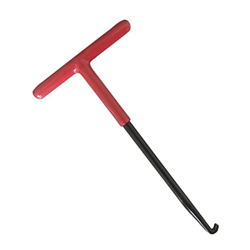 KAIXINXIN Motorcycle Bike Exhaust Spring Hook for T Shaped Handle Exhaust Pipe Spring Puller Installer Hooks Tool with Rubber Coat