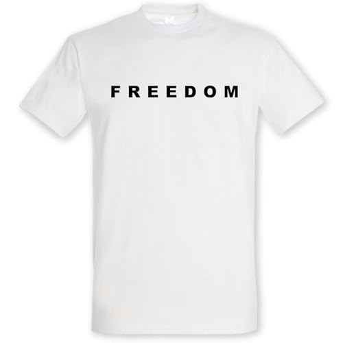 Freedom T-Shirt Freedom Charlie Shirt Unisex Casual Short Sleeve Crew Neck