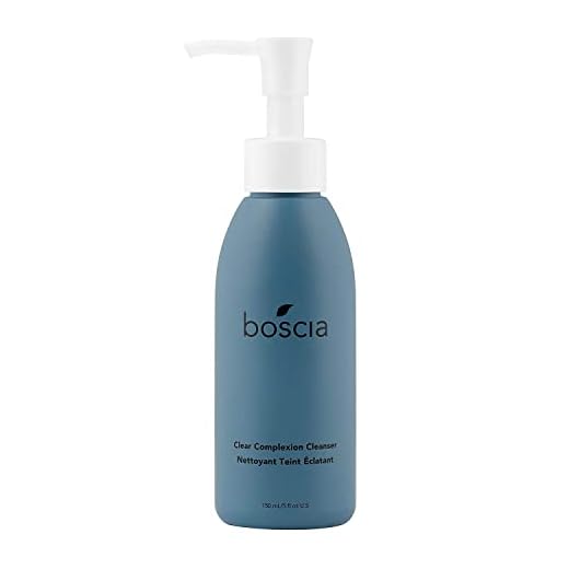 Boscia Clear Complexion Cleanser - Vegan Cruelty-Free Daily Face Wash & Pore Minimizer - Natural Clean Skin Care - Acne & Blackhead Remover -5.07 fl oz