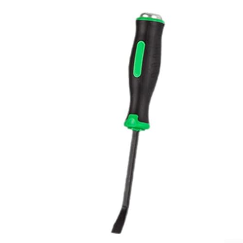 Robusto piede di porco realizzato in acciaio al cromo vanadio per la rimozione dei pneumatici e le attività di costruzione con impugnatura antiscivolo gommata e manicotto protettivo (45,7 cm)