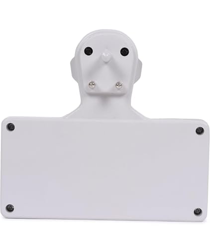 Image of Multi-Plug Extension Board, 3 Outlet Sockets with Individual Switches, LED Indicators, White, Universal Compatibility