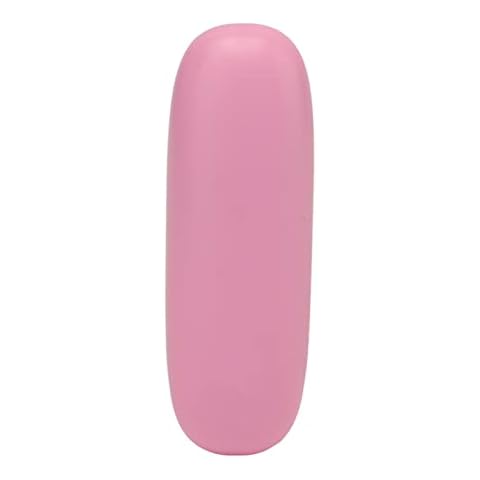 Schreibtisch-Hefter, tragbarer, kleiner Hefter, langlebiges ABS-Papierbindungswerkzeug, 172 x 30 x 71 mm, schwarz, Schreibtisch-Heftgerät für Büro, Schule usw., Bürobedarf (rosa) Cover