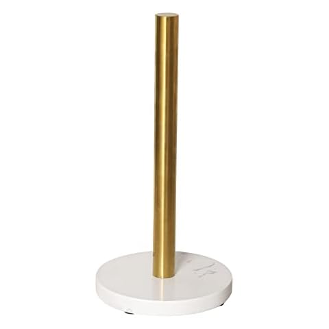 Paper Towel Holder Kitchen Marble Base Standing Paper Towel Roll Holder Cover