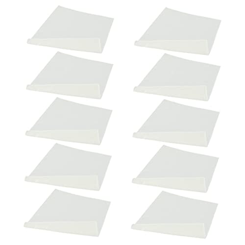 FELTECHELECTR 10pcs Professional Cheesecloth Unbleached Cheese Cloths for Straining Cooking and Steaming Reusable Muslin for Juices Sauces and Cheese Making