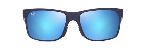 Maui Jim Hoopili Sunglasses lunettes de soleil polarisées rectangulaires pour homme