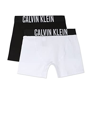 Image of Calvin Klein Cotton Boys Solid Multi Boxer Brief (Pack of 2)