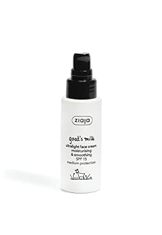 Ziaja Ultralight krem do twarzy z kozim mlekiem SPF15-50 ml