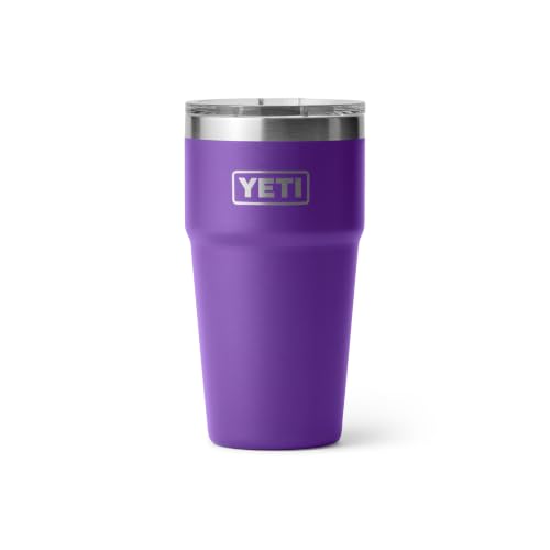 Image of YETI Rambler 20 oz Stackable Tumbler, Stainless Steel, Vacuum Insulated with MagSlider Lid