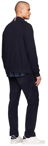 Tommy Hilfiger Men's Full Zip Mockneck Sweater4