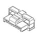 5023800500, Conn Housing PL 5 POS 1.25mm Crimp ST Cable Mount CLIK-Mate Bag (250 Items)