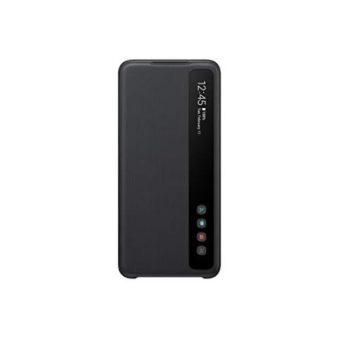SAMSUNG Galaxy S20 Flip Cover - Black Cover