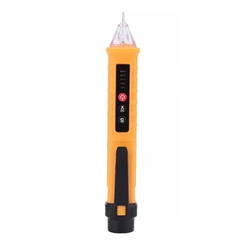 Image of AC Voltage Detector Pen Intelligent Induction Measuring Pen Live Wire Tester Electrical Test Pen with Alarm and Flashlight