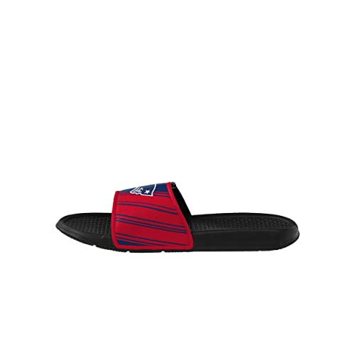 Image of FOCO mens NFL Team Logo Legacy Sport Slide Sandals