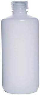 Cole-Parmer Essentials Narrow-Mouth Transport Plastic Bottle, HDPE, 500mL; 12/PK