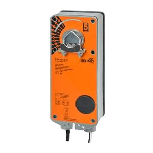 BELIMO FSAF24A-S 180 in-LB, 24 VDC, 32 VA/Running, 40 VA for Wire Sizing, 5 WATTS, 95 Angle Rotation, Actuator, FIRE and Smoke, NEMA 1, ONOFF Control, Spring Return