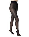 HUE Women's Ultimate Silk Tights, Black, Medium-Large